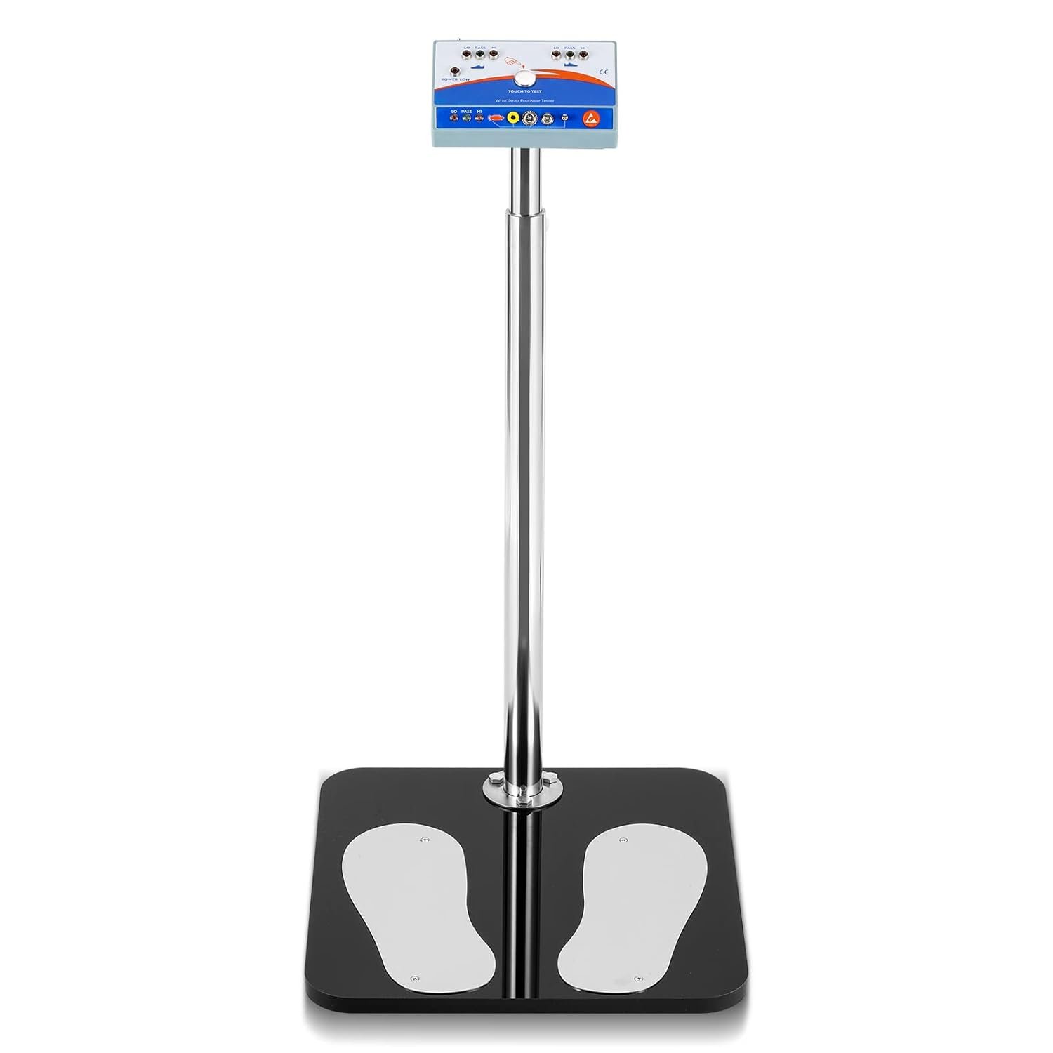 51Lrf1uFjaL._SL1500_.jpg Anti Static Wrist Strap and Footwear Testers, Adjustable Whole Body Comprehensive Tester for Electro-Static Discharge Equiment Resistance Testing Meet The ANSI-ESD-S20.20 with Alarm (110V) - Image 1