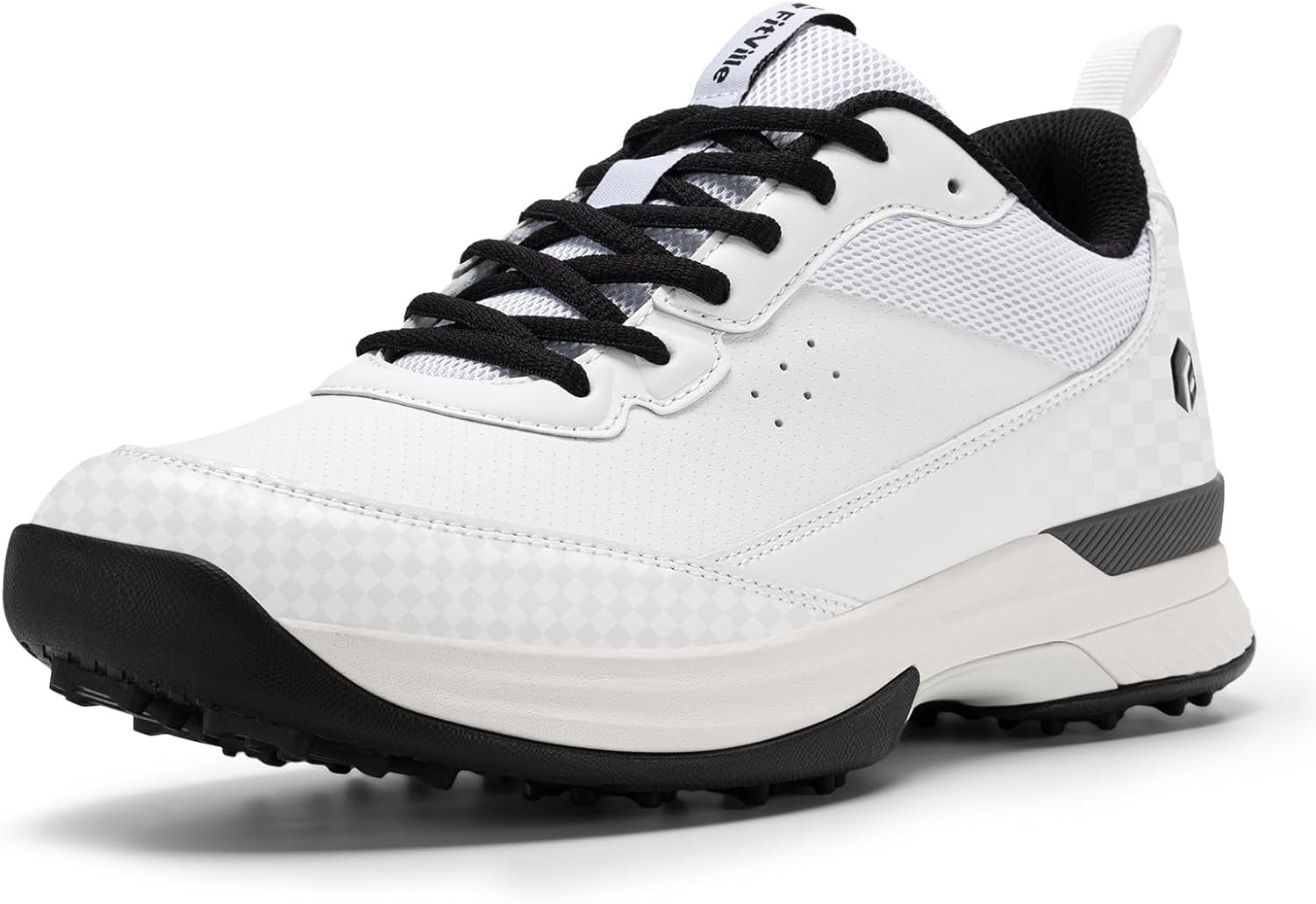 61Hdc2wVaL._AC_SL1500_.jpg FitVille Wide Golf Shoes Men Professional Outdoor Water Resistant Golf Shoes for Course with Spikes - Image 1