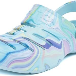 Nautica Women's Clogs - Athletic Sports Sandal - Water Shoes Slip-On with Adjustable Back Strap - Beach Sports Shoe - River Edge