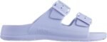 totes Women's Everywear Lightweight Waterproof Adjustable Double Buckle Slide Sandal - Image 3