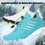 Grounding Shoes with Copper, Grounded Barefoot Footwear for Women Men Neuropathy, Non-Slip Comfortable, Water Hiking Shoes for Women - Image 3