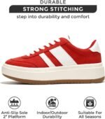 Project Cloud Platform Sneakers for Women - Lightweight Memory Foam Insole Fashion Sneakers for Women Footwear - Non-Slip Womens Sneakers Platform Shoes Women's Fashion (Nita) - Image 3