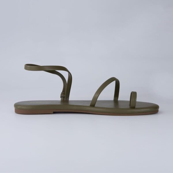 CUSHIONAIRE CHAI Women’s Strappy Sandals – Flat Sandals for Women, Comfortable Beach Sandals, Summer Slip-On Shoes, Casual Dressy Sandals - Image 4