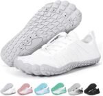 Hike Barefoot Shoes Women Men Footwear Wide Toe Quick-Dry Pro Barefoot Beach Swim Minimalist Grounding Shoes Breathable Non-Slip Grounded Footwear for Walking Kayaking Hiking Surfing