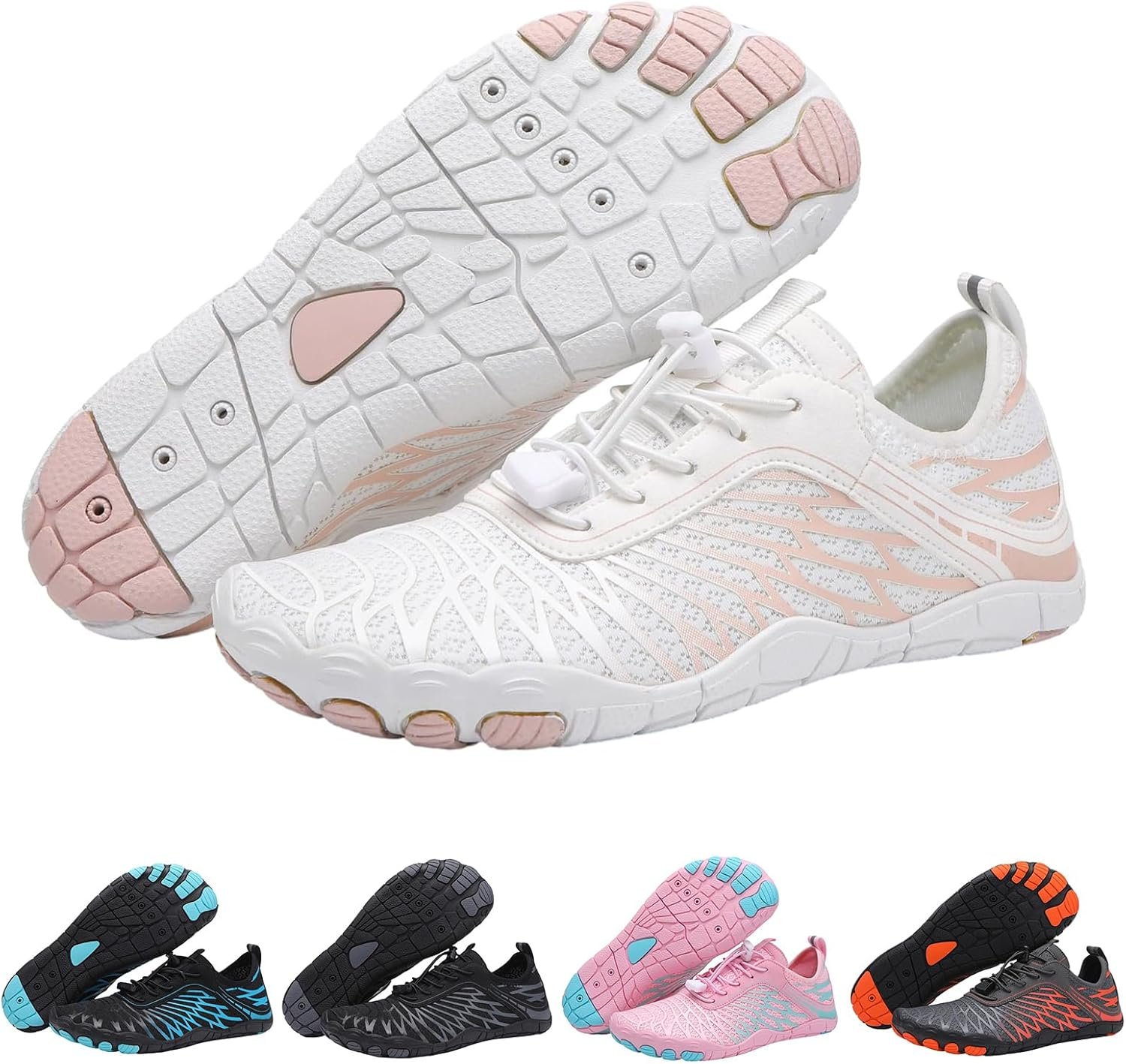 71D07alJ-7L._AC_SL1500_.jpg Hike Shoes Footwear Barefoot Womens,Pro Barefoot Shoes,Wide Toe Box Healthy & Non-Slip Barefoot Outdoor Shoes Unisex - Image 1
