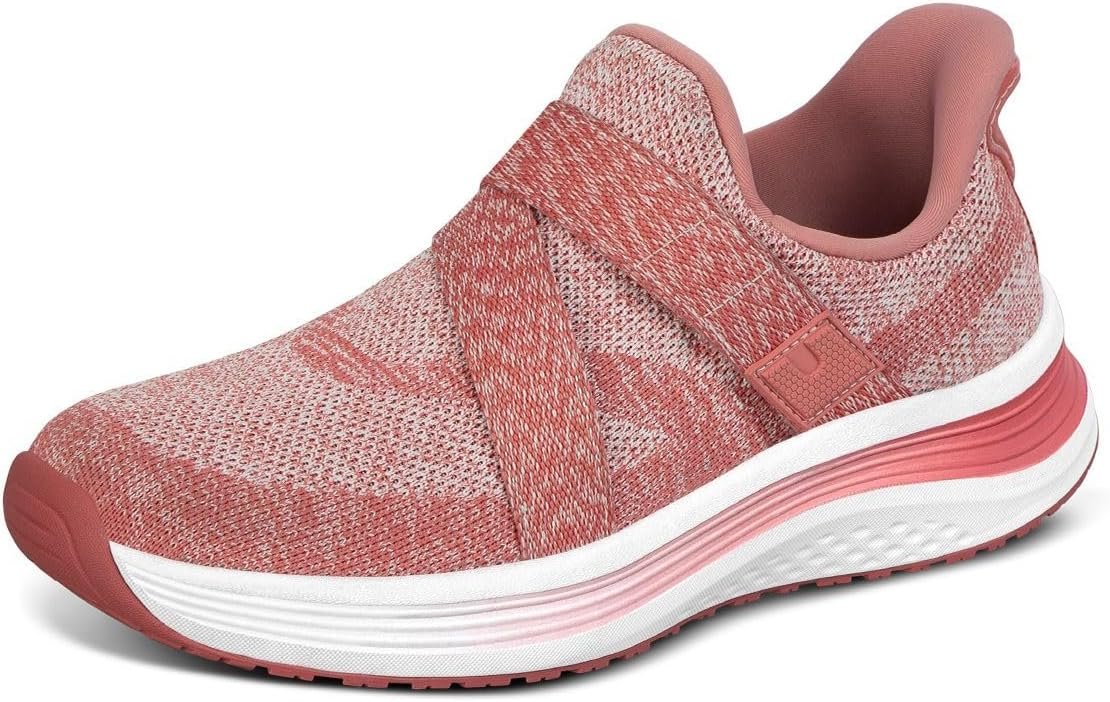 71WBoJ7W9LL._AC_SL1500_.jpg Orthofeet Women's Orthopedic Naya Slip On Sneakers - Image 1