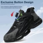 Steel Toe Shoes for Men Women Comfortable Safety Work Sneakers Industrial Non Slip Shoes Lightweight Puncture Proof - Image 5