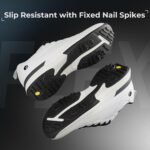 FitVille Wide Golf Shoes Men Professional Outdoor Water Resistant Golf Shoes for Course with Spikes - Image 2