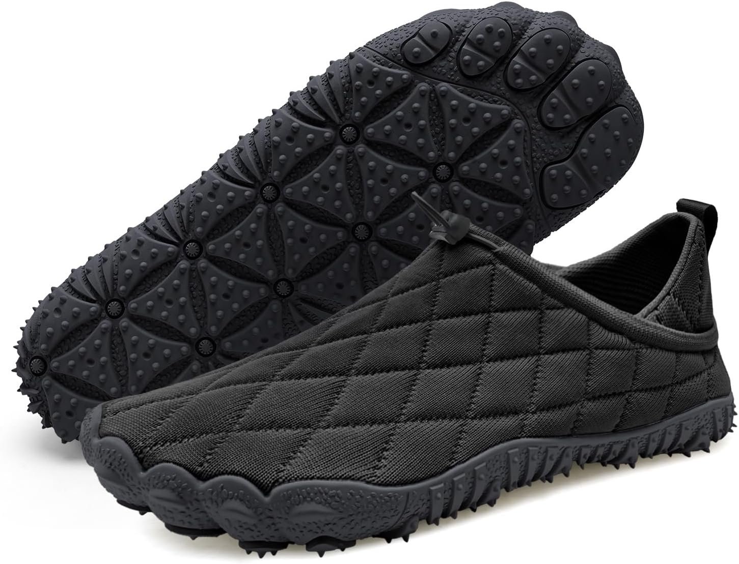 71iH9I9ke7L._AC_SL1500_.jpg WateLves Barefoot Water Shoes Women Men Breathable Wide Toe Slip On Beach Walking Shoes Comfortable Travel Minimalist Zero Drop Sneakers - Image 1