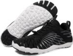 Thickened Hike Shoes Footwear Barefoot Womens, Zero Drop Wide Toe Box Shoes Men Women, Pro - Healthy & Non-Slip Barefoot Footwear, Minimalist Hiking Walking Athletic Cross Training Sneakers