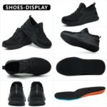 Steel Toe Work Shoes for Men Women丨Non Slip Waterproof Safety Sneakers - Image 7