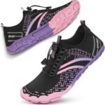 ATHMILE Hiking Barefoot Water Shoes for Women Men Beach Swim Aqua Pool River Quick Dry Athletic Wide Toe Outdoor Sport Kayaking Boating Rock Climbing Yoga Lake