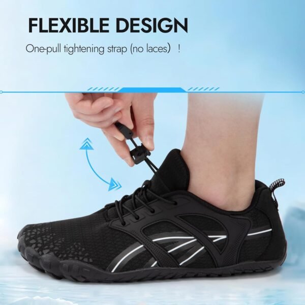 ATHMILE Barefoot Shoes Women Water Shoes Wide Toe Non-Slip Aqua Beach Quick-Dry for Swim Kayak Lake Pool River Hiking Surfing Boating Fishing Diving Cruise Ship Essentials - Image 6
