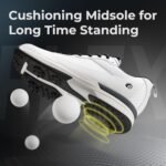 FitVille Wide Golf Shoes Men Professional Outdoor Water Resistant Golf Shoes for Course with Spikes - Image 5