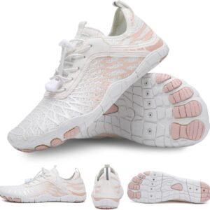 Hike Barefoot Shoes for Women & Men, Pro Hiking & Walking Shoes with Wide Toe Box, Non-Slip, Lightweight & Breathable