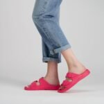 totes Women's Everywear Lightweight Waterproof Adjustable Double Buckle Slide Sandal - Image 6