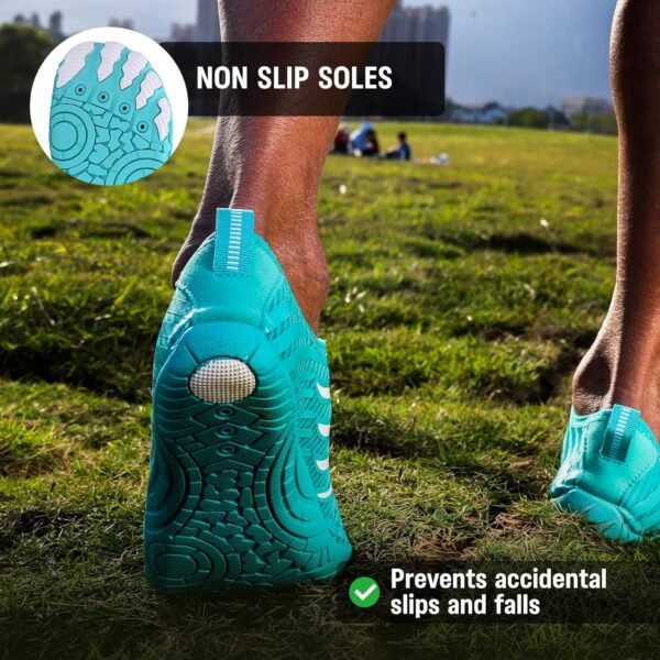 Grounded Footwear for Women Barefoot Shoes,Grounded Footwear for Mens,Hike Barefoot Shoes Womens Footwear,2025 New Comfortable Non-Slip Barefoot Vitality Shoes,Men's Women's Water Shoes Wide Toe Box - Image 5