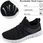 Ecetana Womens Sneakers Running Shoes Comfortable Lace Up Tennis Shoes Casual Breathable Mesh Fashion Sneakers for Walking - Image 3