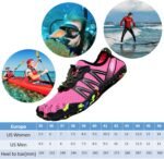 Water Shoes Men Women Barefoot Shoes Outdoor for Beach Aqua Swim Pool River Water Quick Dry Boating Fishing Diving Surfing with Yoga Aerobics - Image 7