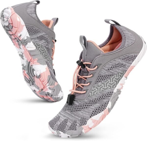HiGropcore Barefoot Shoes Women Men Hike Minimalist Shoes Wide Toe Box Zero Drop Grounded Footwear for Hiking Walking Daily Wear - Image 1