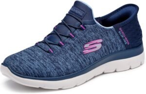 Skechers womens Hands Free Slip Ins Summits Dazzling Haze